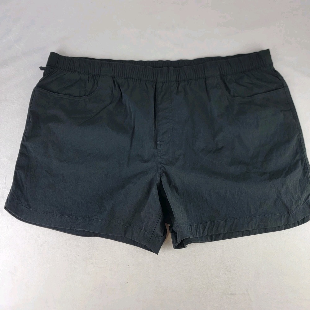 Carhartt Womens Force Relaxed Ripstop 5-Pocket Black Work Shorts XXL - 20 NEW - Picture 2 of 10